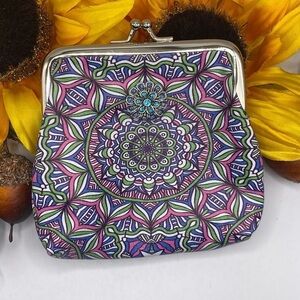 Cute Snap Jewelry Change Purse with Sparkling Blue Snap! SEE VIDEO!